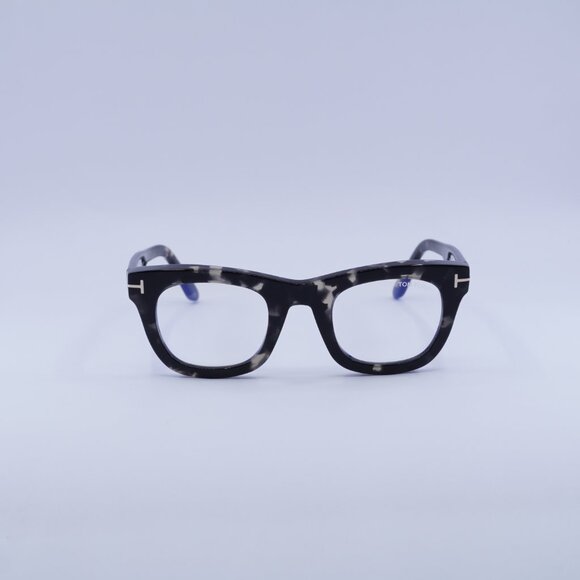 🕶️ New Tom Ford FT5872-B 005 Eyeglasses - Black Havana Frame 48mm - Picture 4 of 9